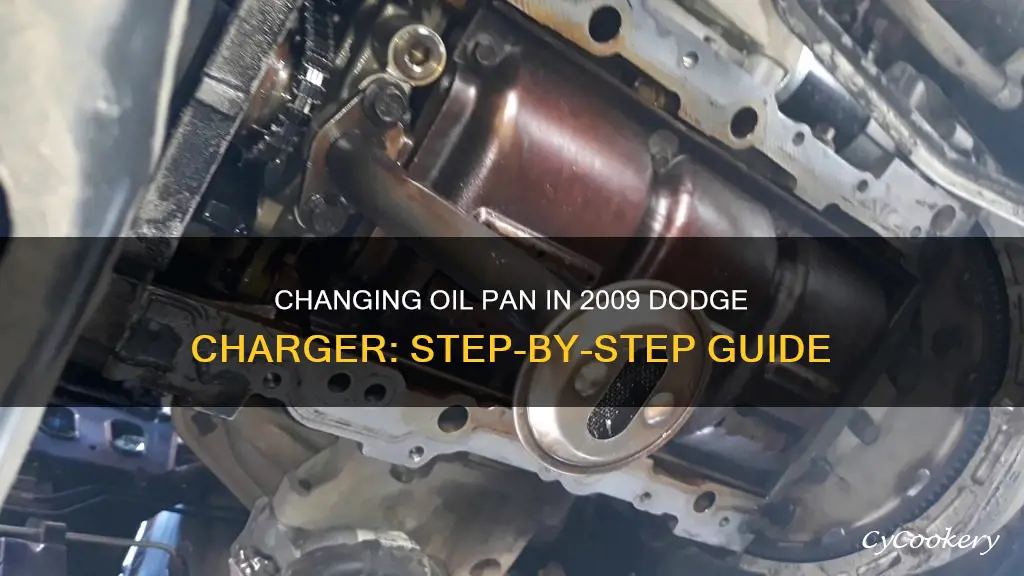 how to change a 2009 dodge charger oil pan