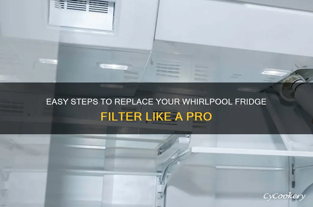 how to change a filter on a whirlpool refrigerator