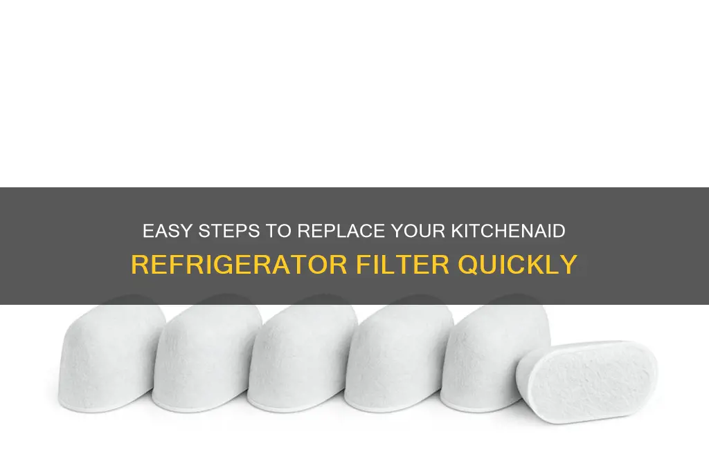 how to change a kitchenaid refrigerator filter