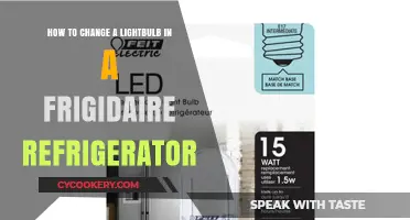 Effortlessly Replace Your Frigidaire Refrigerator Lightbulb: A Simple Guide