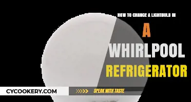Easy Steps to Replace a Whirlpool Fridge Lightbulb Safely