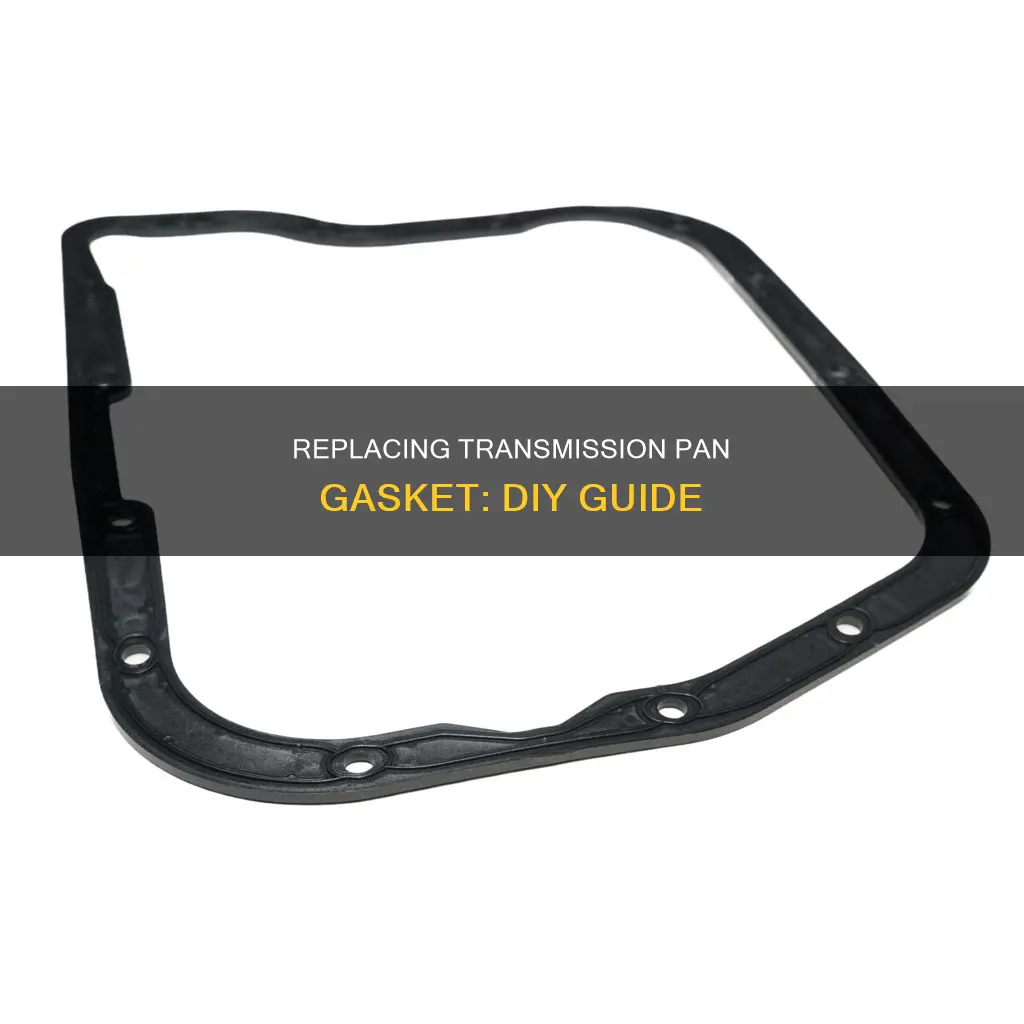 how to change a transmission pan gasket