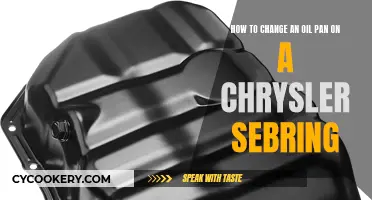 Changing Chrysler Sebring's Oil Pan: Step-by-Step Guide