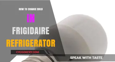 Easy Steps to Replace Your Frigidaire Refrigerator Light Bulb