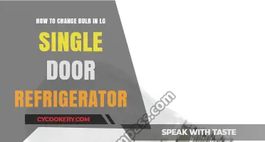 Easy Steps to Replace Bulb in LG Single Door Fridge