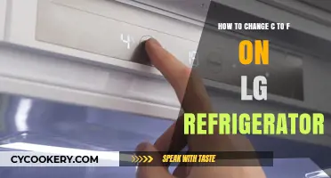 Effortlessly Switch Your LG Fridge from Celsius to Fahrenheit