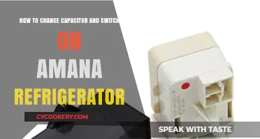 Easy Guide: Replacing Capacitor and Switch on Amana Refrigerator
