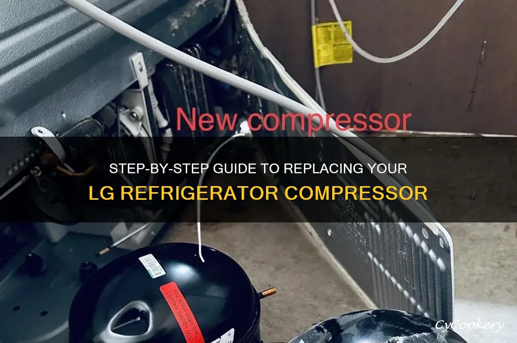 how to change compressor on lg refrigerator