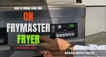 Mastering FryMaster: Adjusting Cook Times for Perfectly Fried Delights