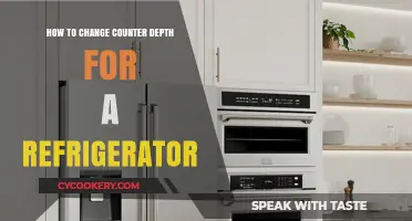 Adjusting Refrigerator Counter Depth: A Comprehensive Guide