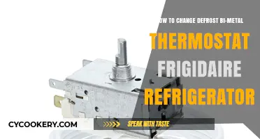 DIY Guide: Replacing the Defrost Bi-Metal Thermostat in Your Frigidaire Refrigerator