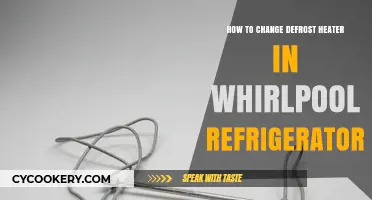 DIY Guide: Replacing the Defrost Heater in Your Whirlpool Fridge