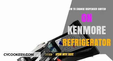 Kenmore Fridge Fix: Swapping Out the Dispenser Switch