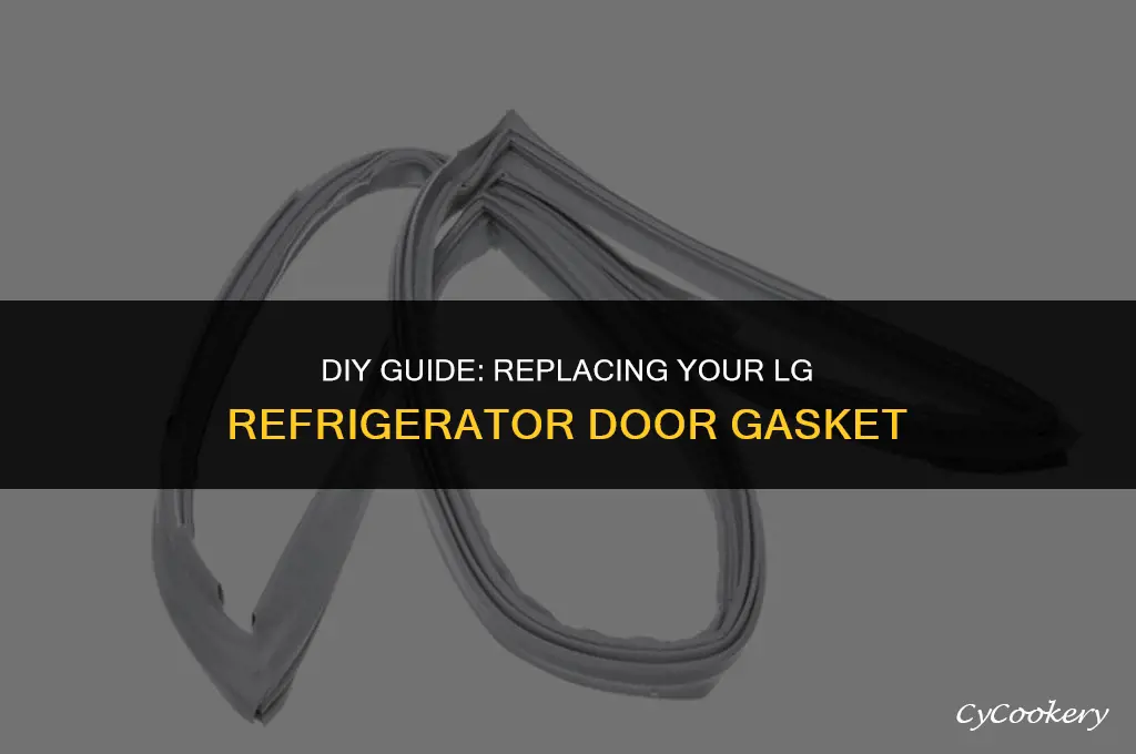 how to change door gasket on lg refrigerator