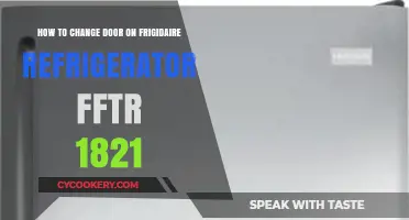Effortless Upgrade: Replacing Your Frigidaire FFTR 1821 Refrigerator Door