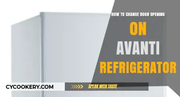 Reversing the Swing: A Guide to Changing Door Opening on Avanti Refrigerators