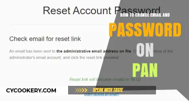 Quick Guide: Changing Email and Password on PAN Card