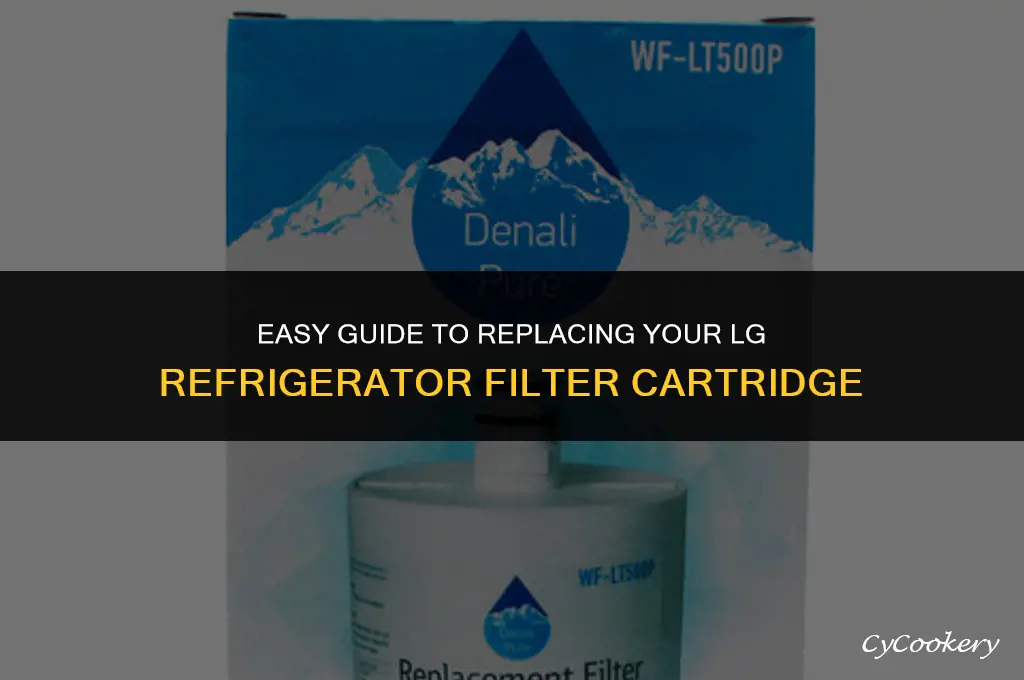 how to change filter cartridge in lg refrigerator