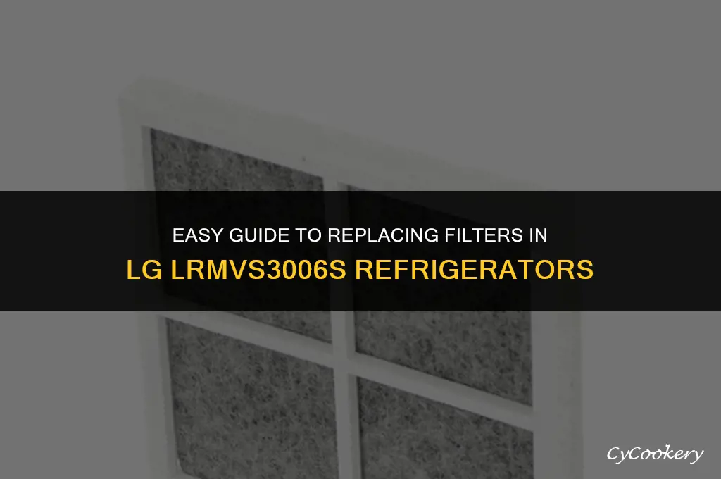 how to change filter in lg refrigerator lrmvs3006s