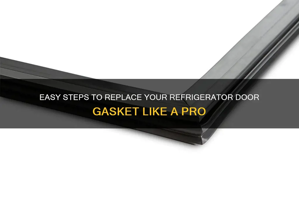 how to change gasket on refrigerator door