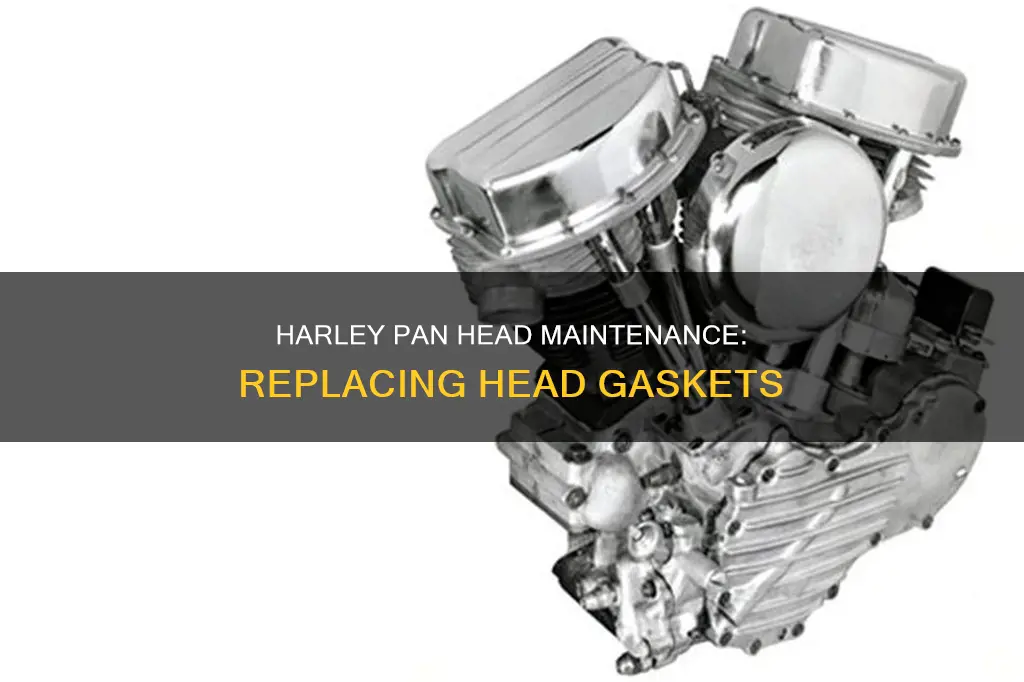 how to change head gasket on a harley pan head