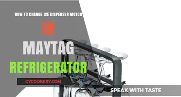 DIY Guide: Replacing the Ice Dispenser Motor in Your Maytag Fridge