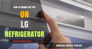 Chill Change: Guide to Adjusting Ice Types on LG Refrigerators