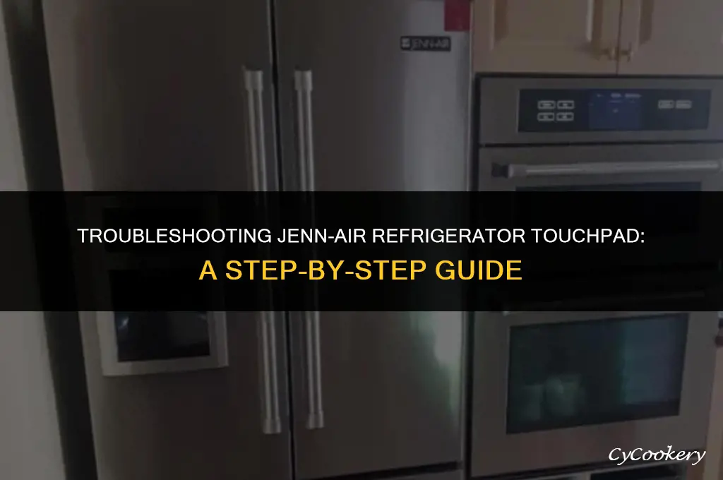 how to change jenn air refrigerator touchpad wp67005446