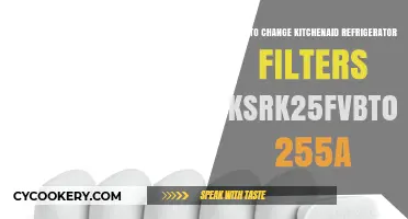 Effortless Maintenance: Replacing KitchenAid Refrigerator Filters KSRK25FVBT01 255A
