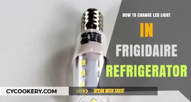 Easy Steps to Replace LED Light in Frigidaire Refrigerator