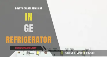 Easy Guide to Replacing LED Lights in GE Refrigerators