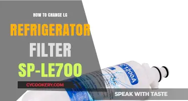 Effortless Maintenance: Replacing Your LG SP-LE700 Refrigerator Filter