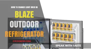Effortless Bulb Replacement: A Guide for Blaze Outdoor Refrigerators