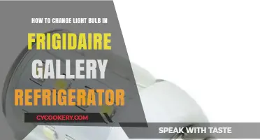 Effortless Light Bulb Replacement in Frigidaire Gallery Refrigerators