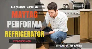 Effortlessly Replace Your Maytag Performa Refrigerator Light Bulb