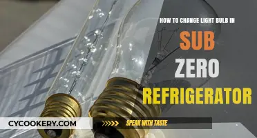 Brighten Your Kitchen: A Simple Guide to Replacing Sub-Zero Refrigerator Light Bulbs