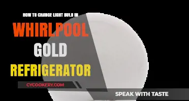 Easy Steps to Replace Light Bulb in Whirlpool Gold Fridge