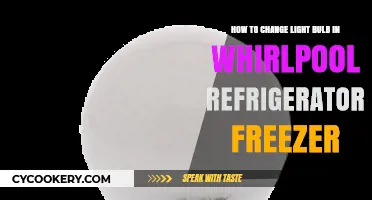 Effortlessly Replace Your Whirlpool Fridge Light Bulb: A Quick Guide