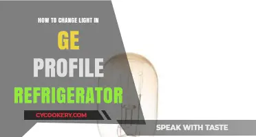 Easy Steps to Change Light in GE Profile Refrigerator
