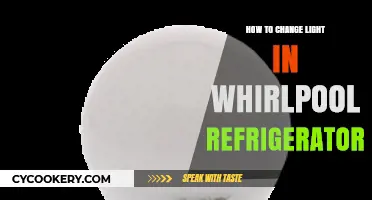 Easy Steps to Replace Whirlpool Fridge Light Bulb Quickly