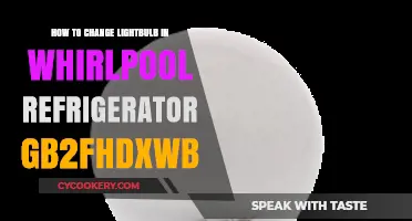 Effortlessly Replace Your Whirlpool Refrigerator Light Bulb: A Simple Guide