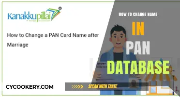 Steps to Update Your Name in the PAN Database