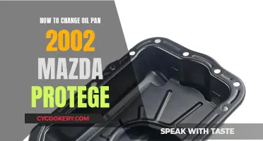 Replacing Oil Pan on a 2002 Mazda Protege: Step-by-Step Guide