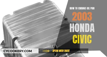 Replacing Oil Pan in 2003 Honda Civic: Step-by-Step Guide