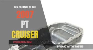 Changing Oil Pan: 2007 PT Cruiser Guide