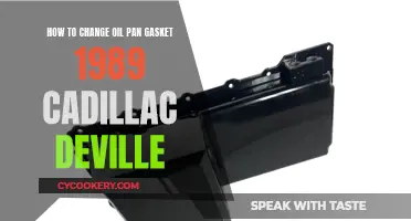 Replacing Oil Pan Gasket in a '89 Cadillac DeVille