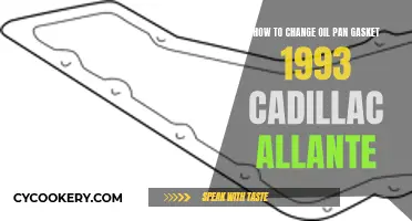 Replacing Oil Pan Gasket in a 1993 Cadillac Allante