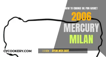 Replacing Oil Pan Gasket in 2006 Mercury Milan: Step-by-Step Guide