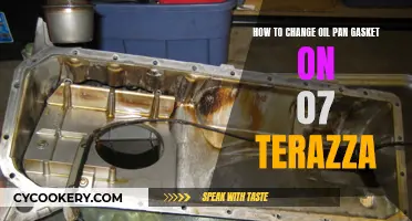 Replacing Oil Pan Gasket: Step-by-Step Guide for '07 Terazza