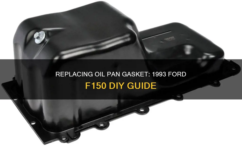 how to change oil pan gasket on 1993 ford f150